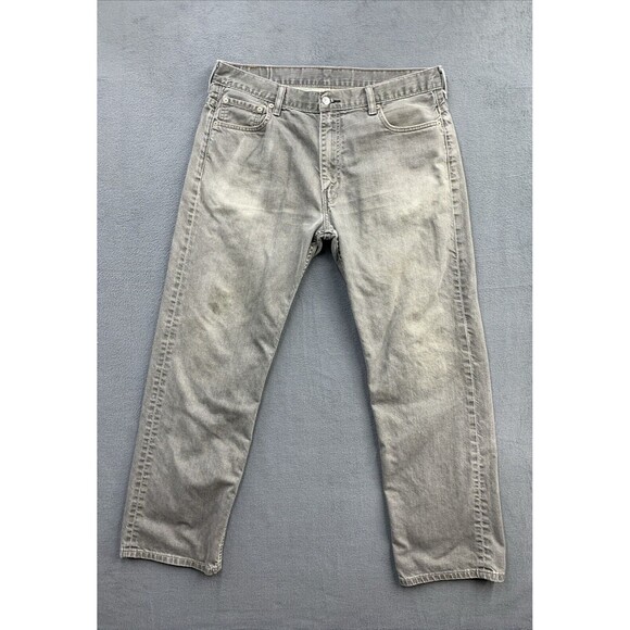 Levi Strauss 569 Other - Levi Strauss 569 Denim Jeans Men's Size W36 L34 Gray Wash Stained Thrashed